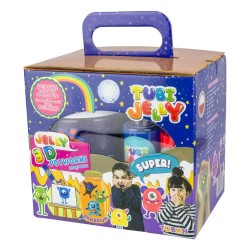 Tuban Zestaw Kreatywny TUBI JELLY 6 KOLORÓW + MAŁE AKWARIUM Monsters Potworki 3329