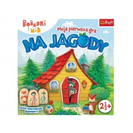TREFL Gra Planszowa MOJA PIERWSZA GRA NA JAGODY 02063