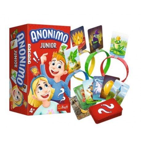 Trefl Gra towarzyska Zgadnij Kim Jestem ANONIMO JUNIOR 01906