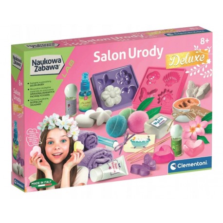 CLEMENTONI Naukowa Zabawa SALON URODY DELUXE 50690