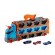 MATTEL Hot Wheels Rozkładany Transportowiec autek + 3 autka HGH33