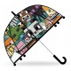 Minecraft 68785 Parasol z bohaterami z gry