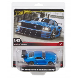 Hot Wheels Premium - Pojazd 1:43 - '69 Modified 69 Ford Mustang- HWT04