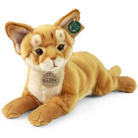 Rappa 240230 Maskotka Kot Abisyński Tygrys Pustynny Leżący 30cm