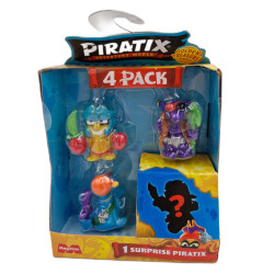 PIRATIX - Zestaw 4 figurek Seria Golden Treasure 39113
