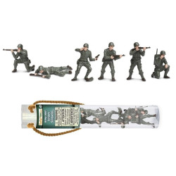 SAFARI LTD 678604 Figurki w tubie - Żołnierzyki