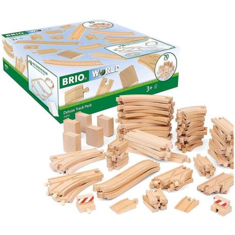 BRIO 36030 Word Zestaw Torów deluxe 70 el