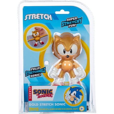 Sonic The Hedgehog – Rozciągliwa figurka – Złoty Sonic 06440