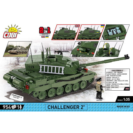 COBI 2627 Armed Forces Czołg Challenger 2