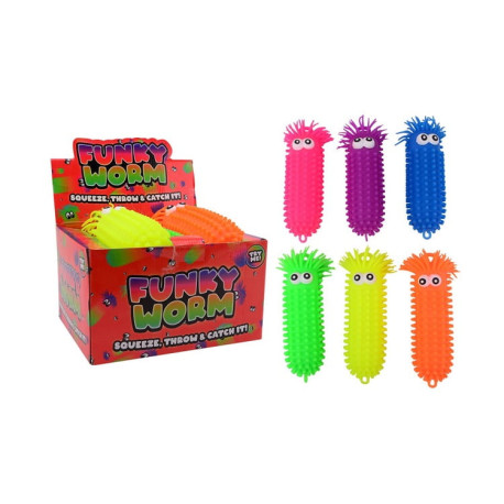 Johntoy - Gniotek Robak 28 cm - JH24418