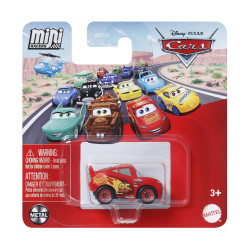 Auta Cars - Mini Racers - Samochodzik Lightning McQueen - GKF65 JDJ42