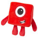 Learning Resources Maskotka jeden czerwona HM94553-UK
