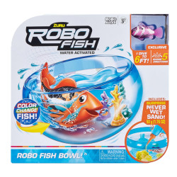 Robo Alive - Robo Fish - Interaktywna Rybka z akwarium - Różowa - 7126