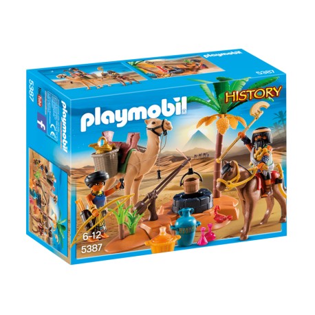 PLAYMOBIL 5387 Historia - OBÓZ PLĄDROWNIKÓW GROBÓW
