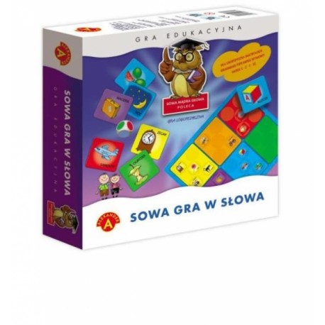 ALEXANDER Gra Logopedyczna SOWA GRA W SŁOWA 3741