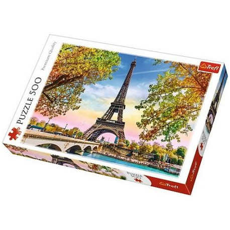 TREFL Puzzle Układanka 500 el. ROMANTYCZNY PARYŻ 37330