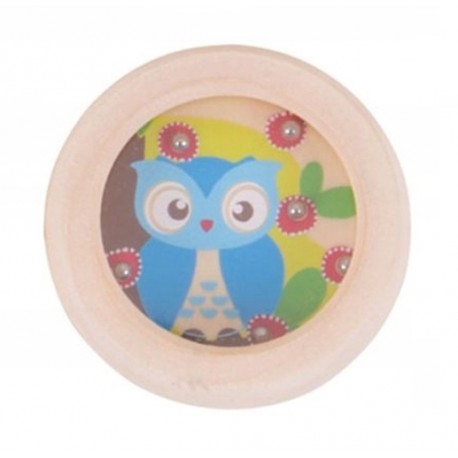 Bigjigs Toys Gra Zręcznościowa Gra z Kulką SOWA BJ217