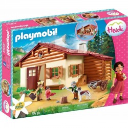 PLAYMOBIL 70253 HEIDI Heidi z Dziadkiem w Górskiej Chacie