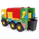 WADER 32001 - Pojazdy Middle Truck - ŚMIECIARKA