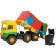 WADER 32001 - Pojazdy Middle Truck - ŚMIECIARKA