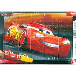 Trefl Puzzle w Ramce 15 Elementów CARS AUTA 31271