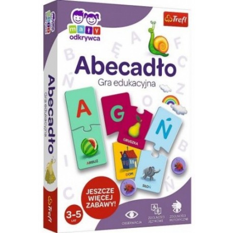 Trefl Mały Odkrywca Gra Edukacyjna ABECADŁO 01945
