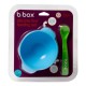 B.Box SILIKONOWA MISECZKA z Łyżeczką i Przyssawką Ocean 00470